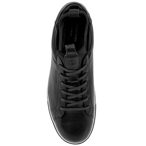Tenis Brantano Stark en Piel Negro