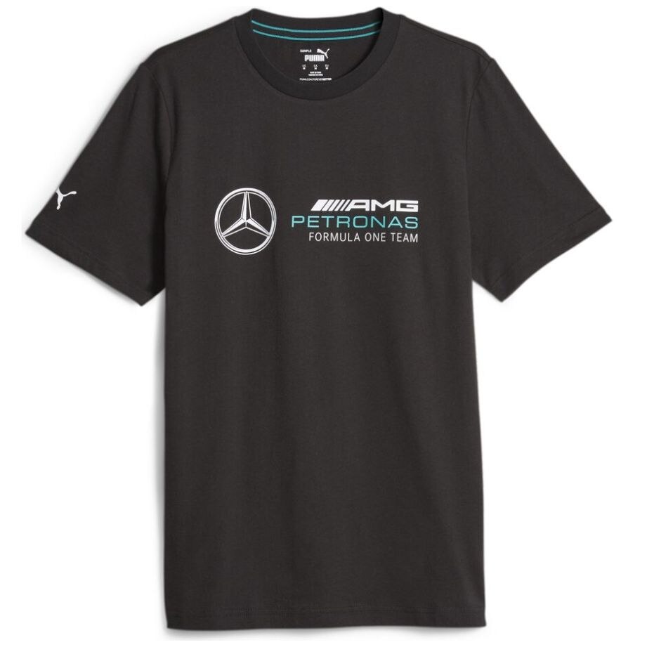 Playera Puma Negra Mercedes para Hombre