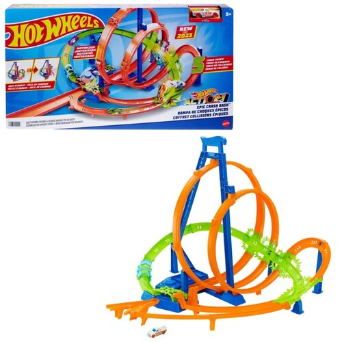 Pista de Juguete de Choques Épicos Hot Wheels Action