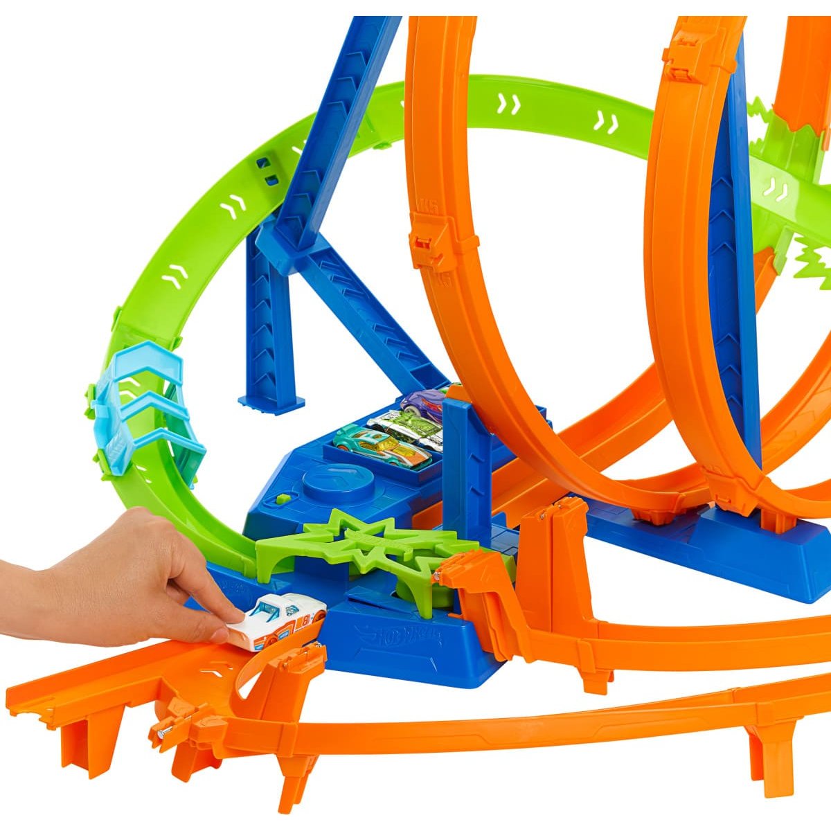 Pista de super choques hotsell hot wheels