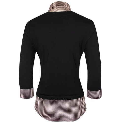 Blusa Combinada Chaps  para Mujer
