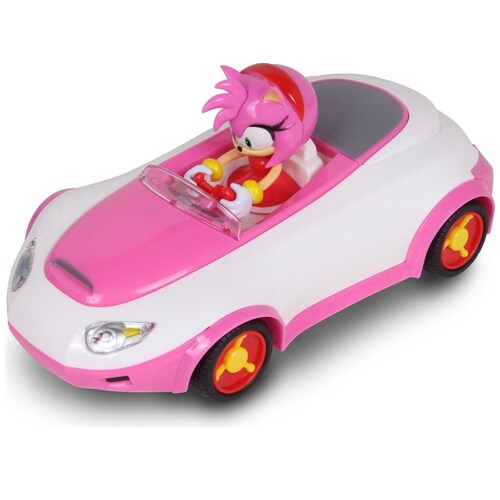 Vehículo Pull-Back Sonic & Sega All Stars Racing Pullback Amy Rose