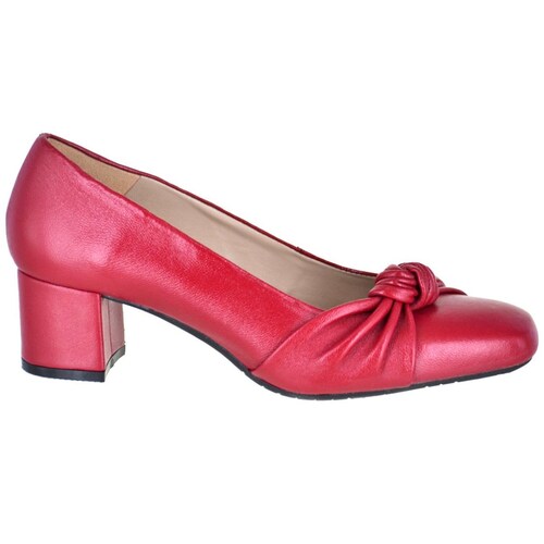 Zapatilla con Nudo Frontal Rojo Joyce