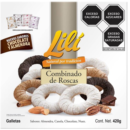 Galletas Lili Combinado de Roscas
