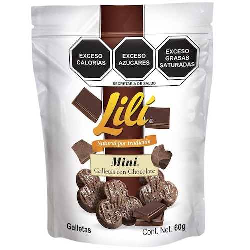 Galletas Lili Mini con Chocolate