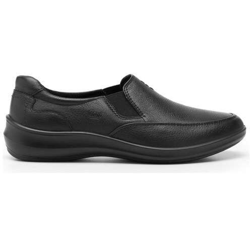 Mocasín Casual Negro Flexi