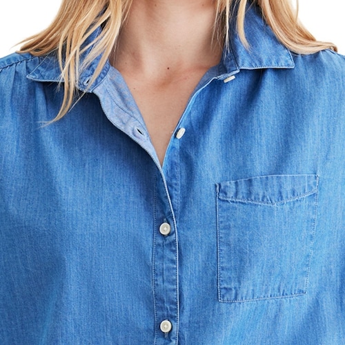 Blusa Long Sleeve Collared Woven Dockers