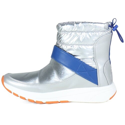Bota con Diseño Nasa Plata Cloe