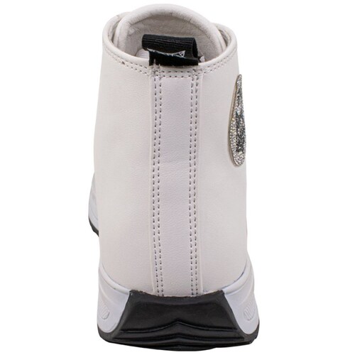 Tenis de Bota con Plataforma Blanco Efe