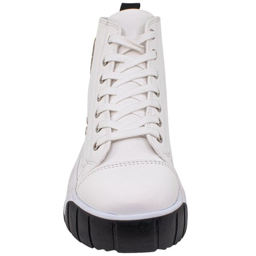 Tenis de Bota con Plataforma Blanco Efe