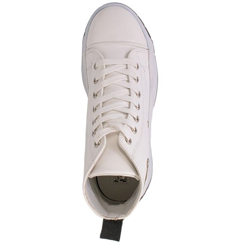 Tenis de Bota con Plataforma Blanco Efe