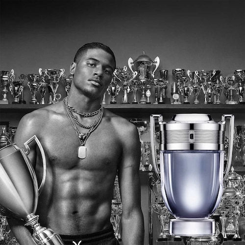 Fragancia Set Paco Rabanne Invictus Edt 100 Ml  + Desodorante 150 Ml + Edt 10 Ml para Hombre