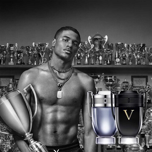 Fragancia Set Paco Rabanne Invictus Victory Edp 100 Ml + Desodorante 150 Ml + Edp 10 Ml para Hombre