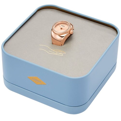 Anillo Reloj Fossil para Mujer Marca Modelo Es5247
