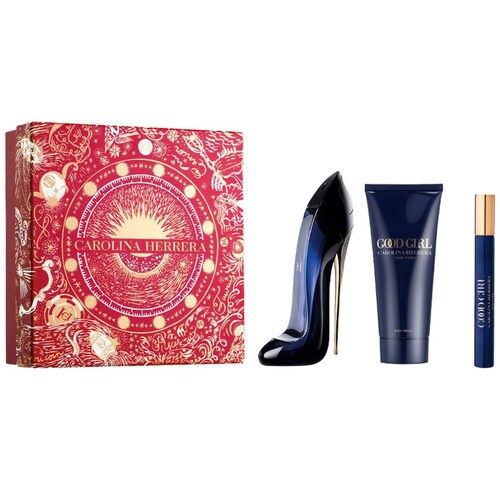 Fragancia Set Carolina Herrera Good Girl Edp 80 Ml + Body Lotion 100 Ml + Edp 10 Ml para Mujer