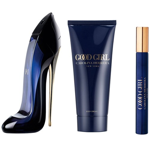 Fragancia Set Carolina Herrera Good Girl Edp 80 Ml + Body Lotion 100 Ml + Edp 10 Ml para Mujer
