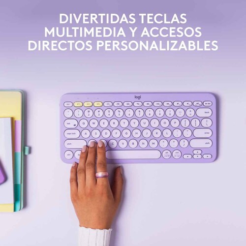 Teclado Logitech K380 Lavanda