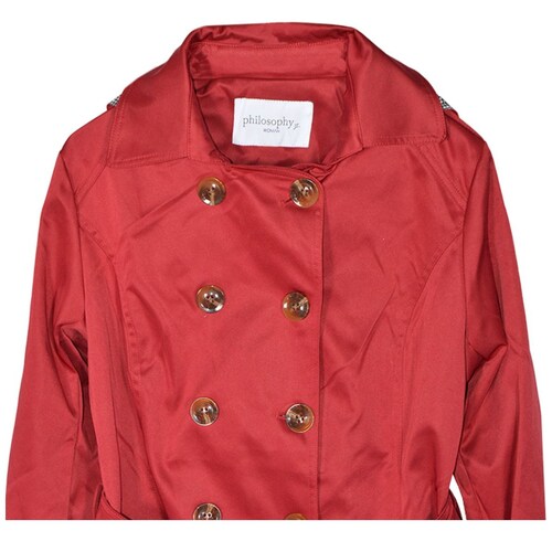 Gabardina para Mujer, con Cinturón y Botones Philosophy Woman