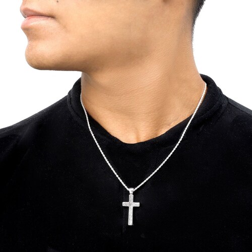 Cadena con Cruz Grecas Mosha