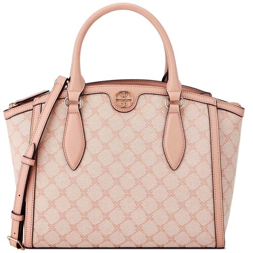 Bolsa Satchel de Mano Rosa Multicolor Nine West