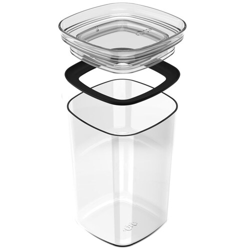 Contenedor Hermético Transparente para Almacenar 1 Lt Ou