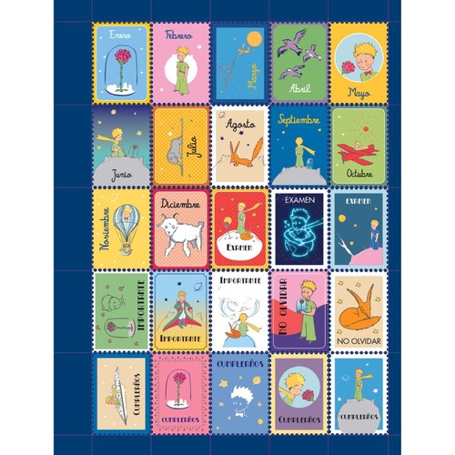 Agenda el Principito 2024 Azul Vergara & Riba