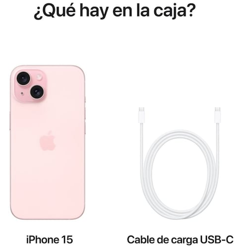 Iphone 15 256Gb Color Rosa R9 (Telcel)