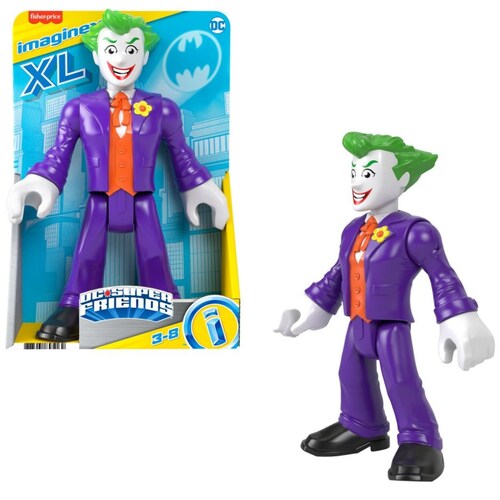 Imaginext Dc Super Friends Figura de Acción The Joker Xl
