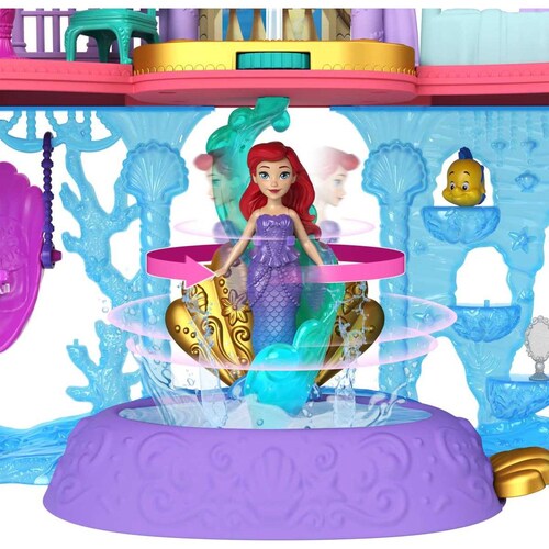 Disney Princesa Castillo Apilable de Ariel Tierra Y Mar