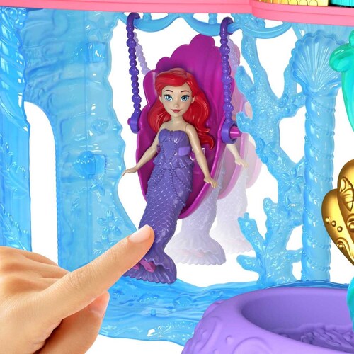 Disney Princesa Castillo Apilable de Ariel Tierra Y Mar