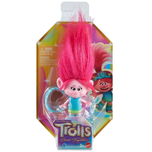 Trolls Muñeca Figura Mini Poppy