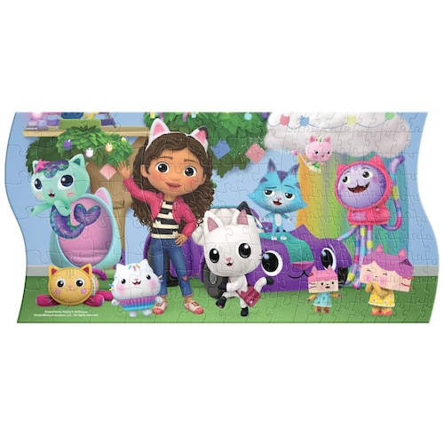 Rompecabezas 3 En1 Gabby´s Dollhouse