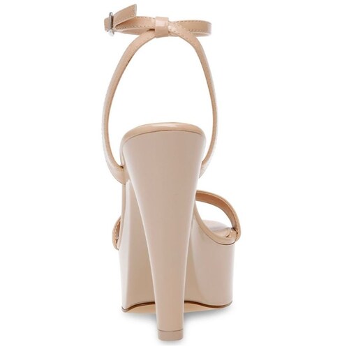 Sandalia de Plataforma con Tacón Rosa Steve Madden