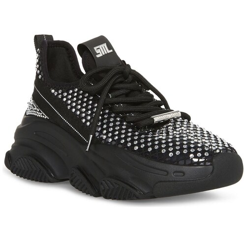 Tenis Urbano con Brillos Negro Steve Madden