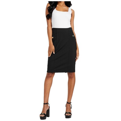 Falda Ajustada Lisa Guess