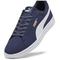 sneaker-puma-smash-azul