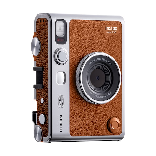 Cámara Fuji Instax Evo Café