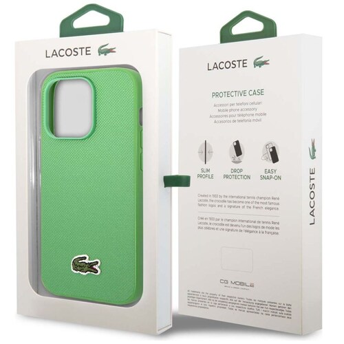 Funda Verde Lacoste para Iphone 14 Pro