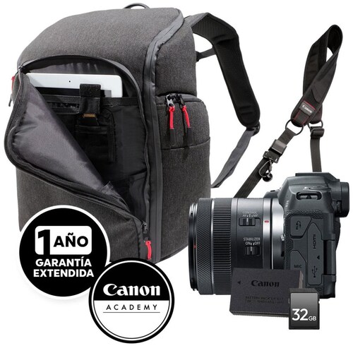 Cámara Canon R8 Rf24-50+ Bg+ Ns-En110+ Sd 32Gb+ Abc