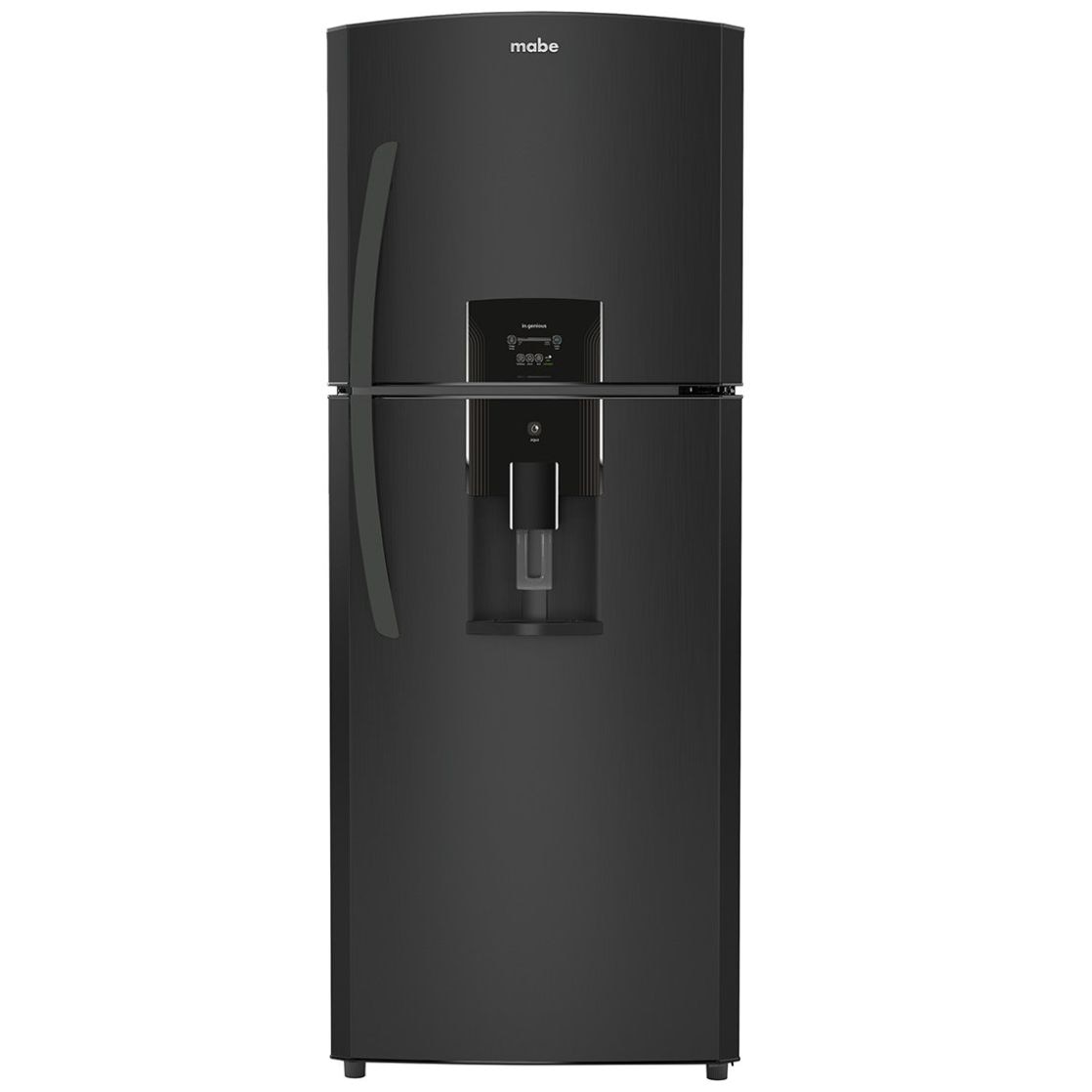 Refrigerador Mabe con Congelador Superior 14 Ft Rme360Fzmrp0 Black Stainless Steel
