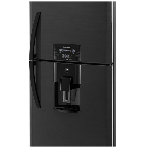 Refrigerador Mabe con Congelador Superior 14 Ft Rme360Fzmrp0 Black Stainless Steel