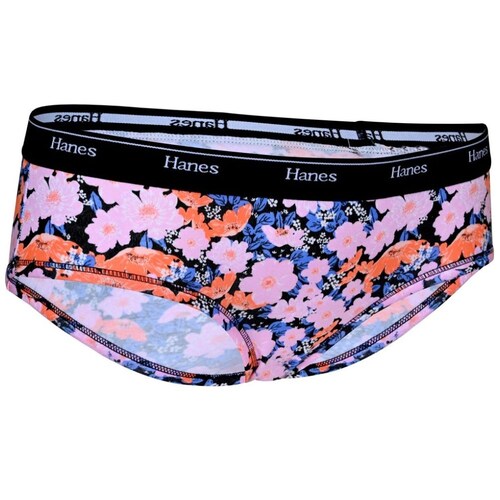 Panty Stretch Elástico Brandeado Estampada Hanes