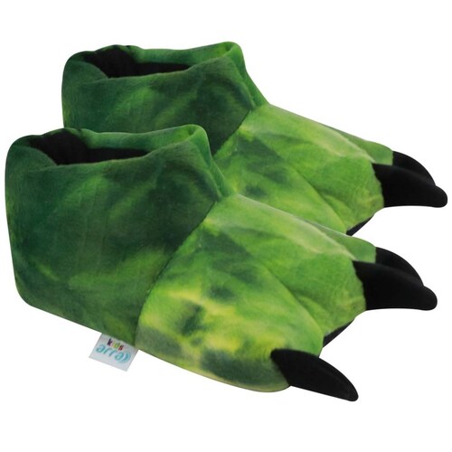 Pantufla Personajes 3D Garra Ch-G Verde