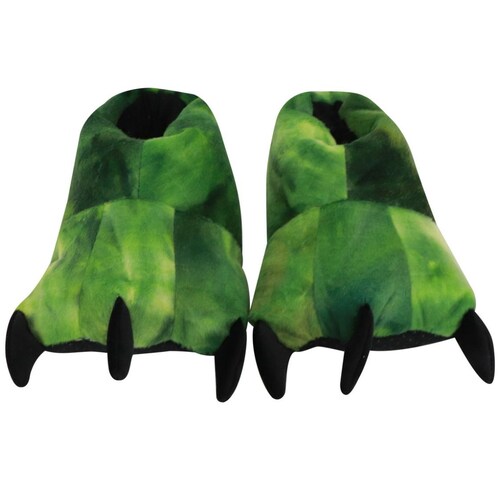 Pantufla Personajes 3D Garra Ch-G Verde