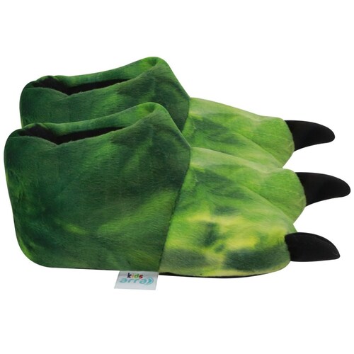 Pantufla Personajes 3D Garra Ch-G Verde