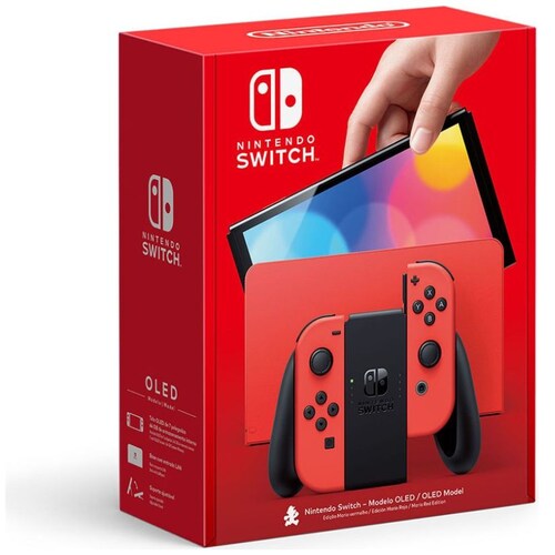 Consola Nintendo Switch Oled Mario Red Edition