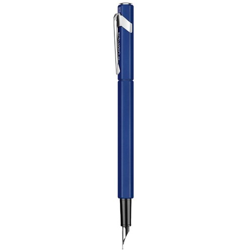 Pluma Fuente 840 Azul Punto Medio Caran D Ache