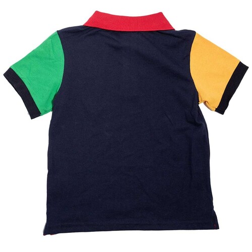 Playera para Niño Cuello Tipo Polo Manga Corta Colores Royal Polo Club