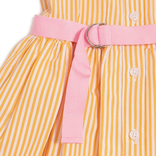 Vestido para Niña Manga Corta con Cinturon Royal Polo Club