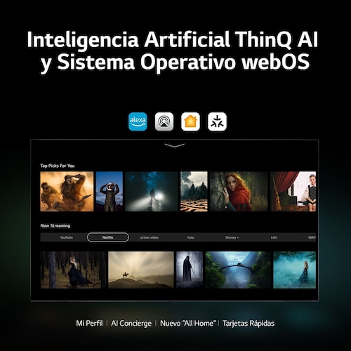 Pantalla LG 65" Qned 4K Thinq Ai 65Qned75Sra